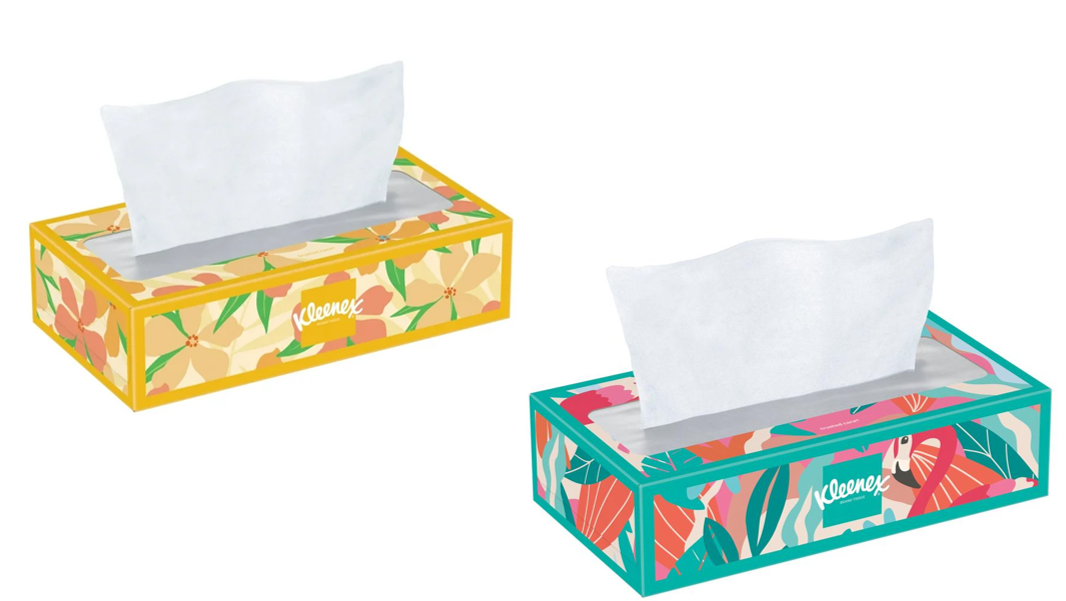 Kleenex® Facial Tissues 2-ply 72 ct.